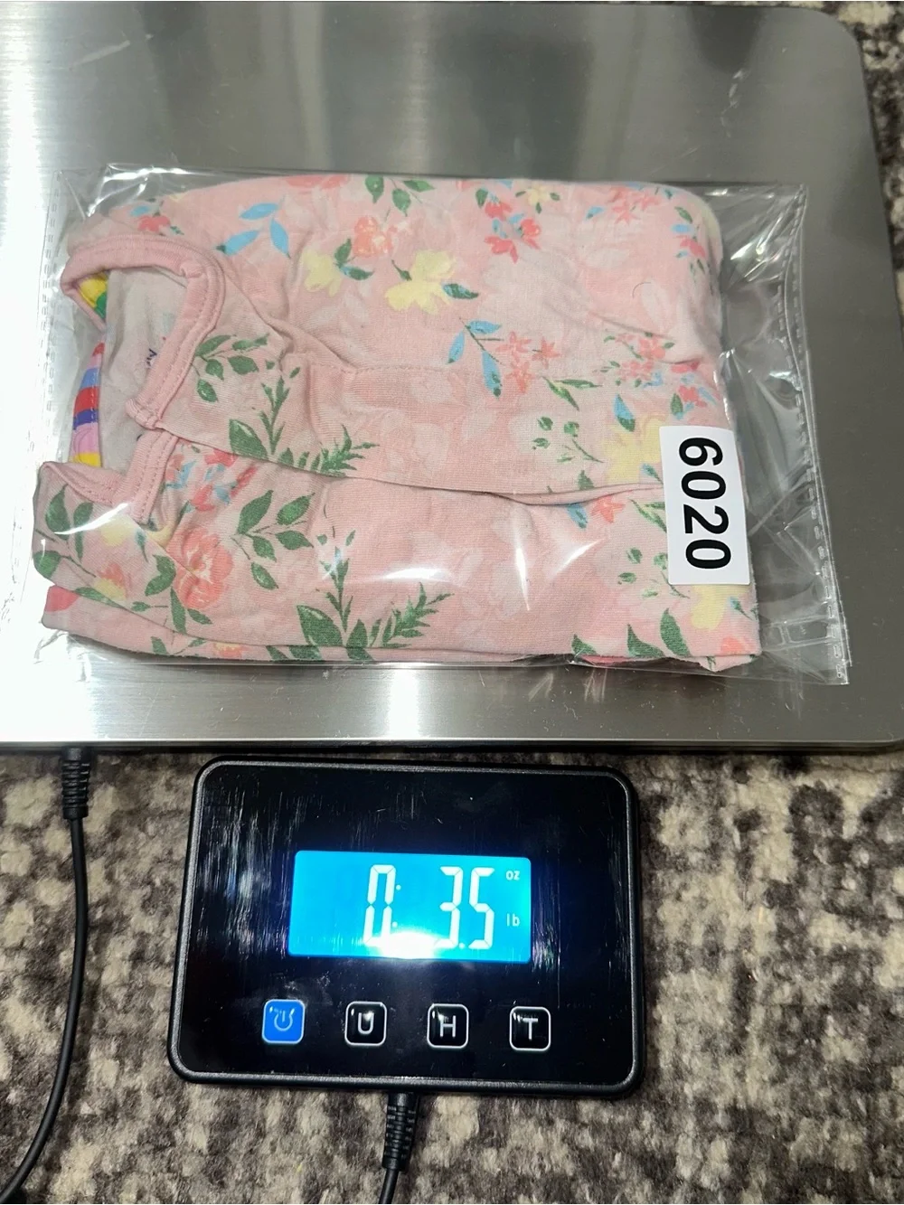 Magnetic Me Infant Baby Girl Size 3 6 mos Pink Floral Long Sleeve Baby Pajamas